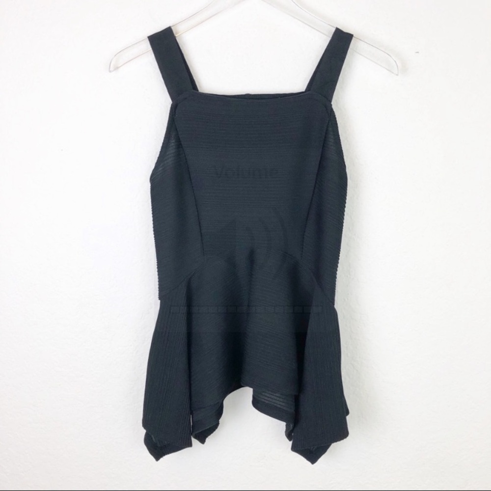 Anthropologie Delleta Black Peplum